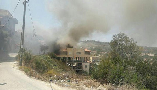 سقوط هواپیمای جاسوسی اسرائیل در شمال فلسطین اشغالی