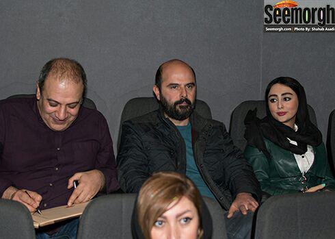 علی مصفا و ستاره حسینی در اکران فیلم وارونگی