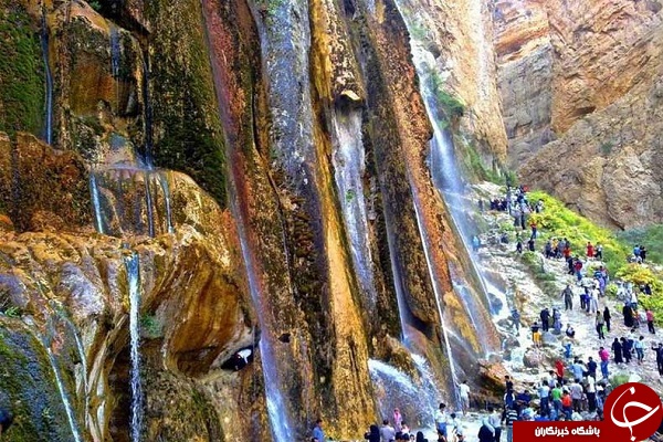 زیبا ترین آبشار ایران + تصاویر