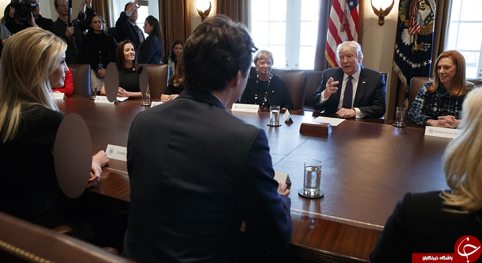 نگاه معنادار ایوانکا ترامپ به نخست وزیر کانادا+ فیلم و تصاویر