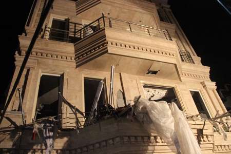 انفاجار خانه‌ای در ورامین بر اثر نشت گاز + تصاویر