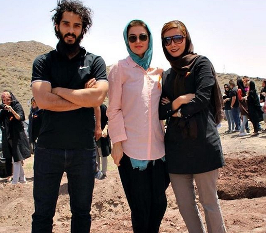 «بازیگر ایرانی» در کنار همسر فرانسوی‌اش +عکس